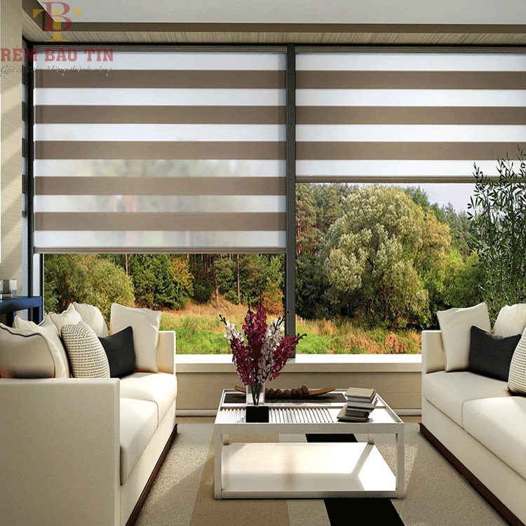 rèm cầu vồng Hàn Quốc cao cấp Thiết kế đơn giản đẹp, hiện đại