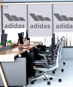 Rèm Cuốn In Logo – Thiết Kế Và Lắp Đặt Trọn Gói