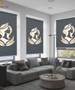 Rèm in logo giá rẻ cho văn phòng