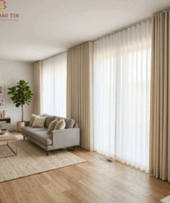 Rèm vải cửa sổ giá rẻ – Cản sáng, giảm nhiệt cực tốt