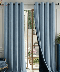 Rèm vải cửa chống nắng vượt trội – Đẹp bền rẻ