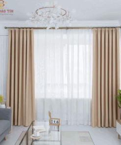 Rèm vải điều hoà chống nóng cản nhiệt tốt – Đường may sắc nét