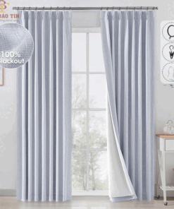 Rèm vải cản sáng chất liệu dày dặn – Bền đẹp theo năm tháng