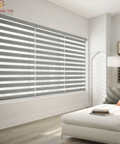 Rèm cầu vồng cản nắng thiết kế đẹp cho phòng khách - Hệ không khoan tường