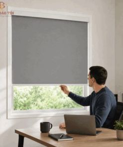 Rèm Cuốn Cửa Sổ Đẹp Dễ Sử Dụng - Mã RC217