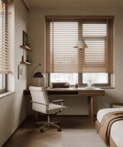 Rèm Sáo Gỗ Hiện Đại Cho Nhà Phố