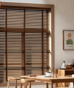 Rèm Sáo Gỗ Cho Cửa Sổ Phòng Bếp Thông Thoáng – Mã RSG274